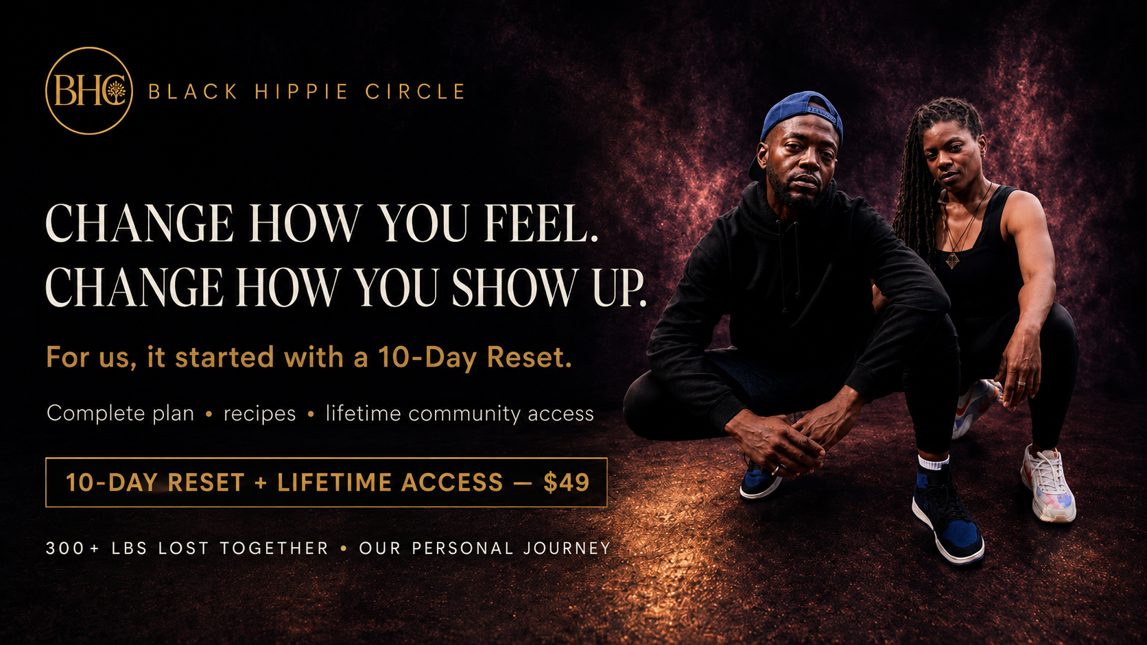 Angie and Abba Anderson — Black Hippie Circle founders, Ready to Stop Starting Over?